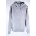 Adidas Men's Regular Size S Grey Essential Hoody Sweatshirt Trefoil IM4525 NWT