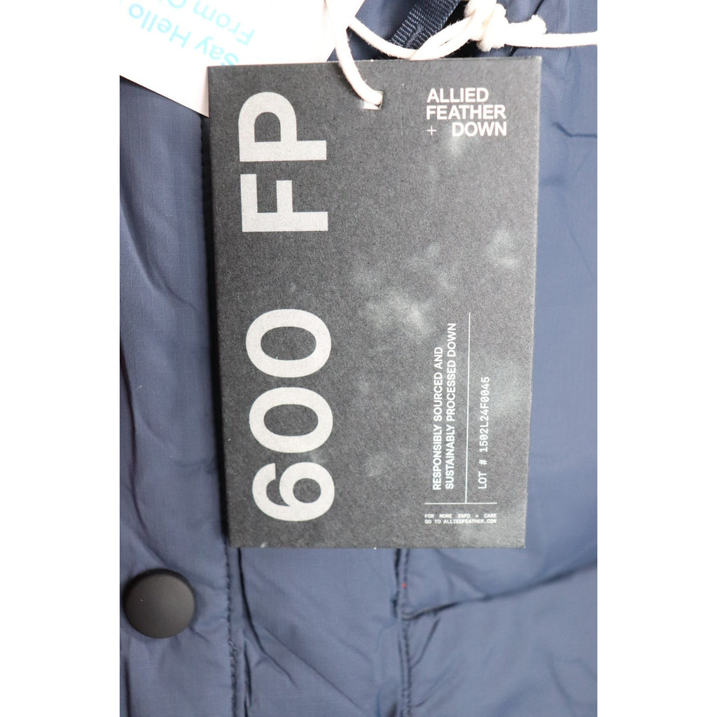 Obermeyer Explorer Down Shirt Jacket Men's XXL Blue Waterproof Puffer $249 NEW