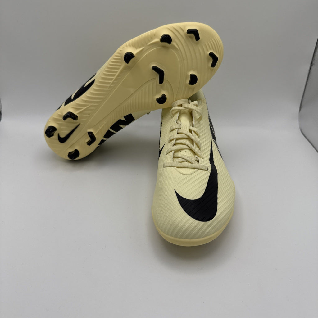 Nike Mercurial Zoom Vapor 15 Club FG Lemonade Cleats DJ5963-700 Men's Size 6