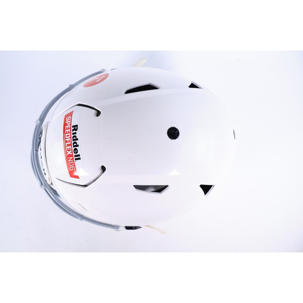 Riddell SpeedFlex ND6 White Youth Football Helmet Size Large 2026 New Read #63