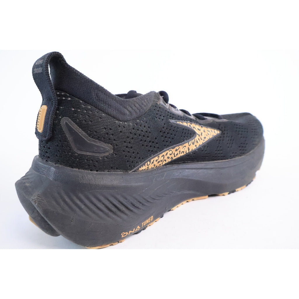 Brooks Glycerin GTS 23 Running Shoes Womens Sz7.5 Black/Asphalt/Iced Coffee #108