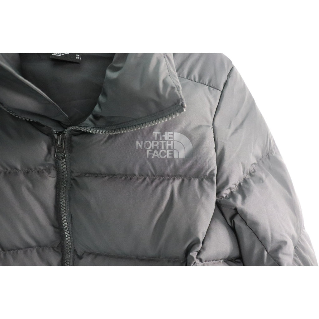 The North Face Metropolis Parka W Size XS Asphalt Grey Down Puffer Jacket READ