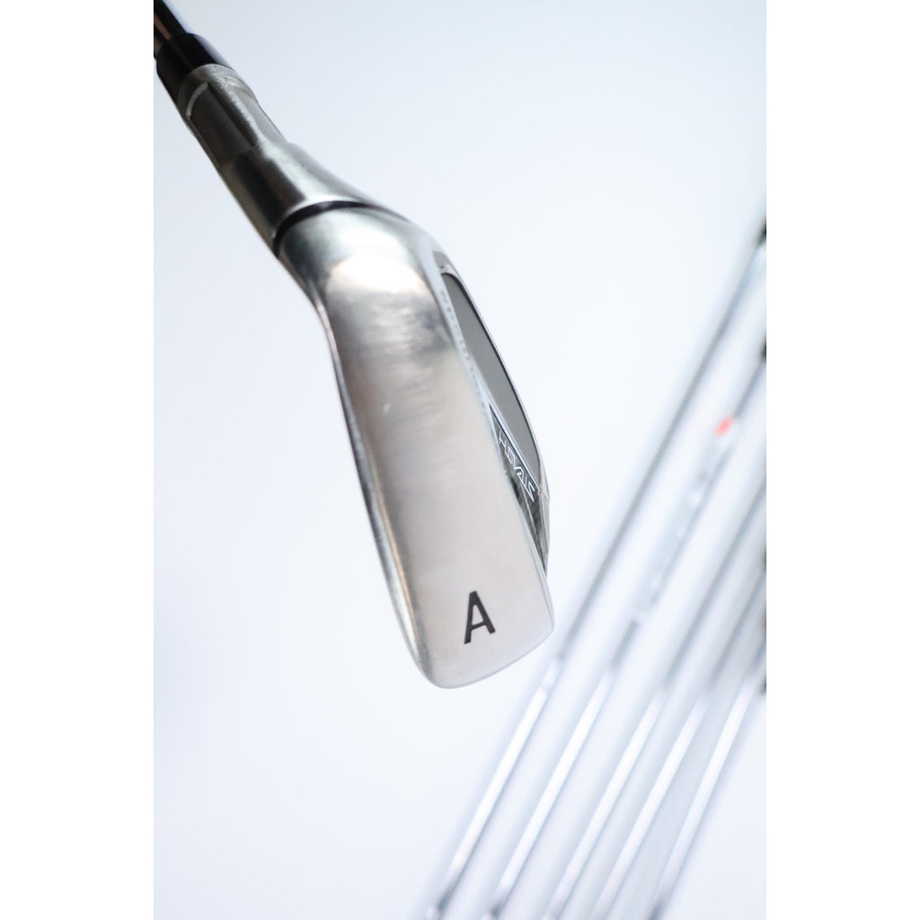 TAYLORMADE STEALTH IRONS 7 PC SET #5-PW,AW KBS MAX MT 85 STL Regular Flex READ