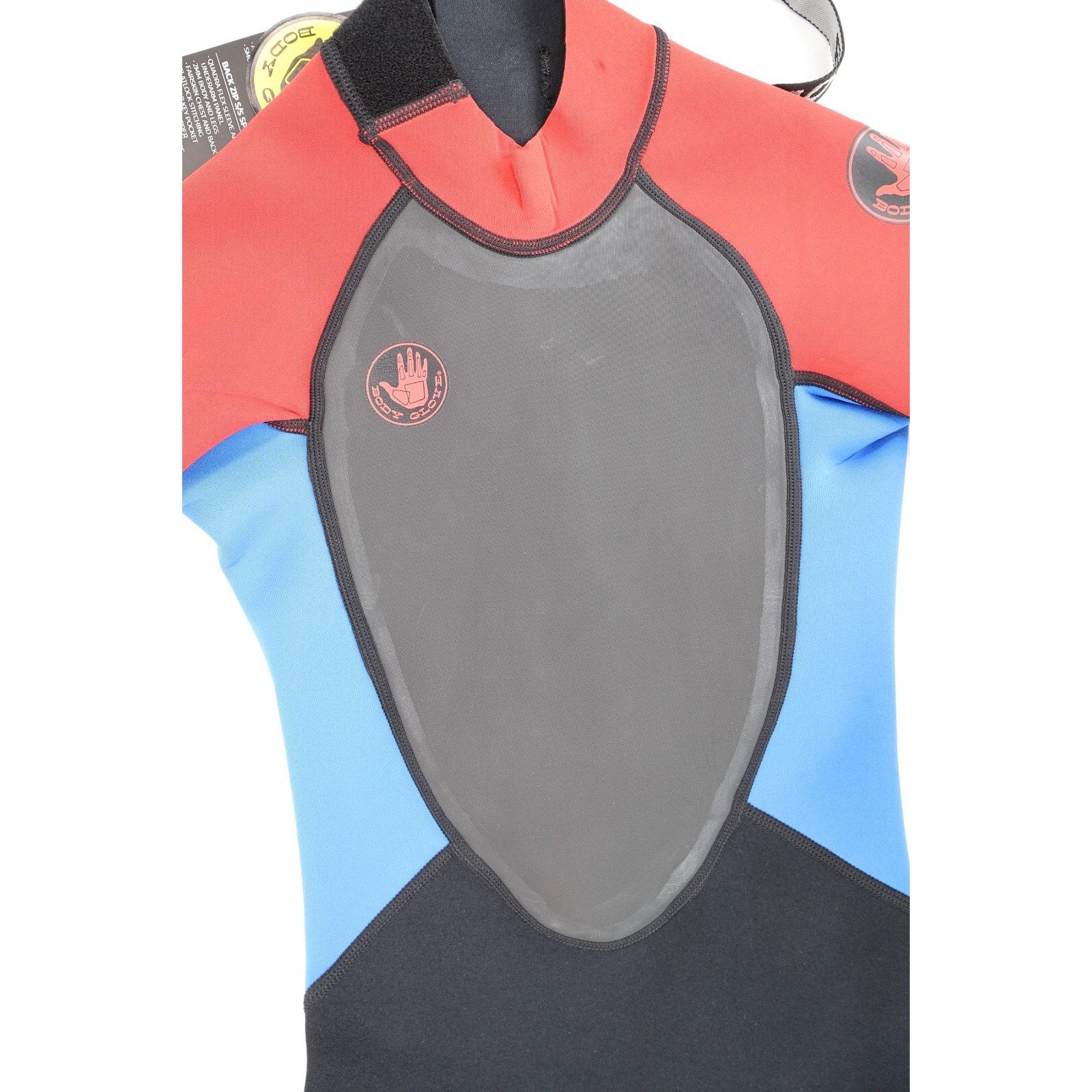 Body Glove Pro 3 2:1 Spring Suit Swim Dive Wetsuit Red/Blue/BK Youth 8 New READ