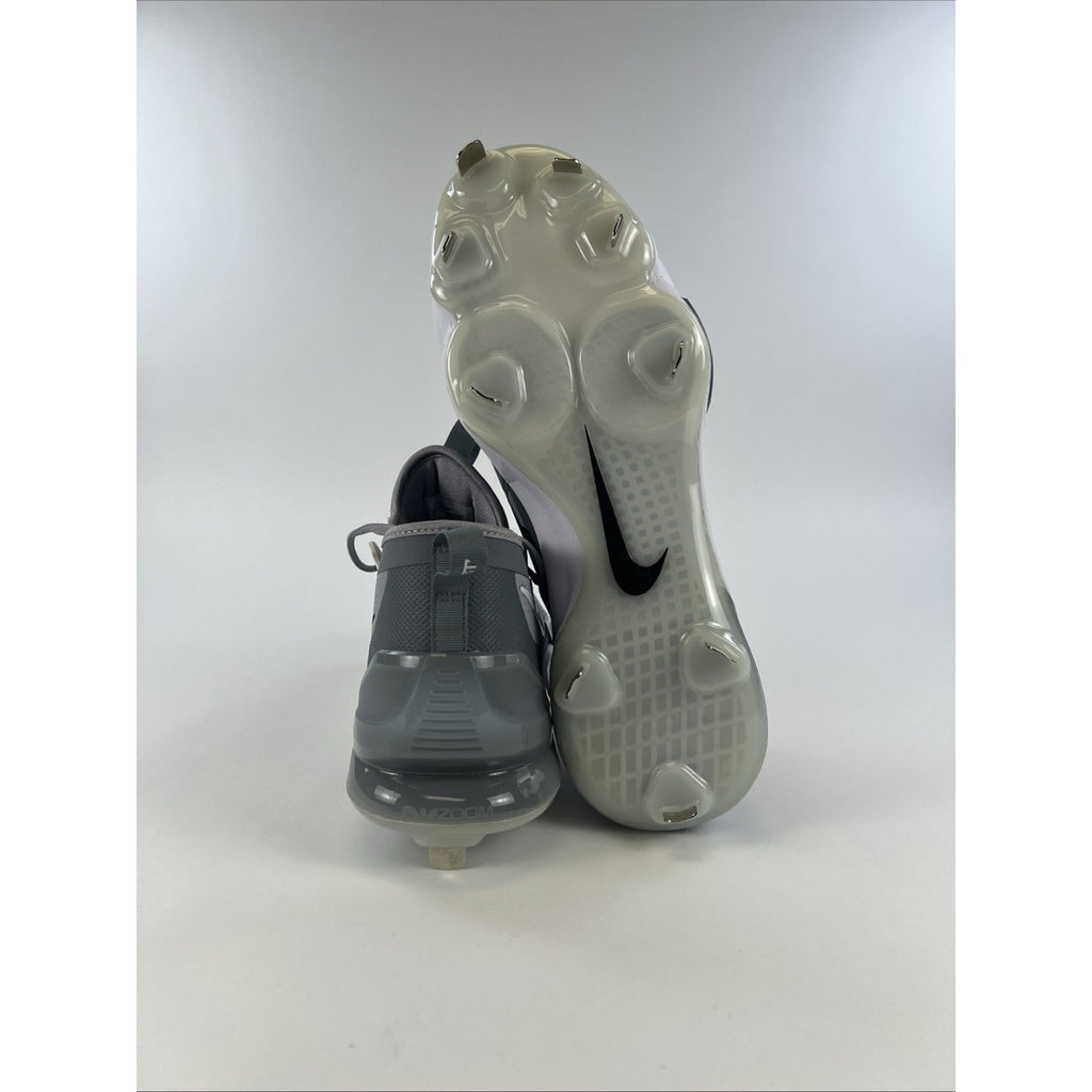Nike Force Zoom Trout 9 Elite Baseball Cleats Mens Size 13 Grey FB2906-002