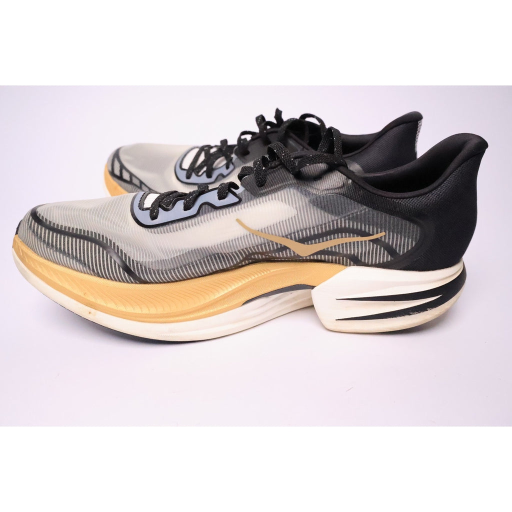 Hoka One One Cielo X1 2.0 Men's Size 13 Black Gold Running Shoe Sneakers #190