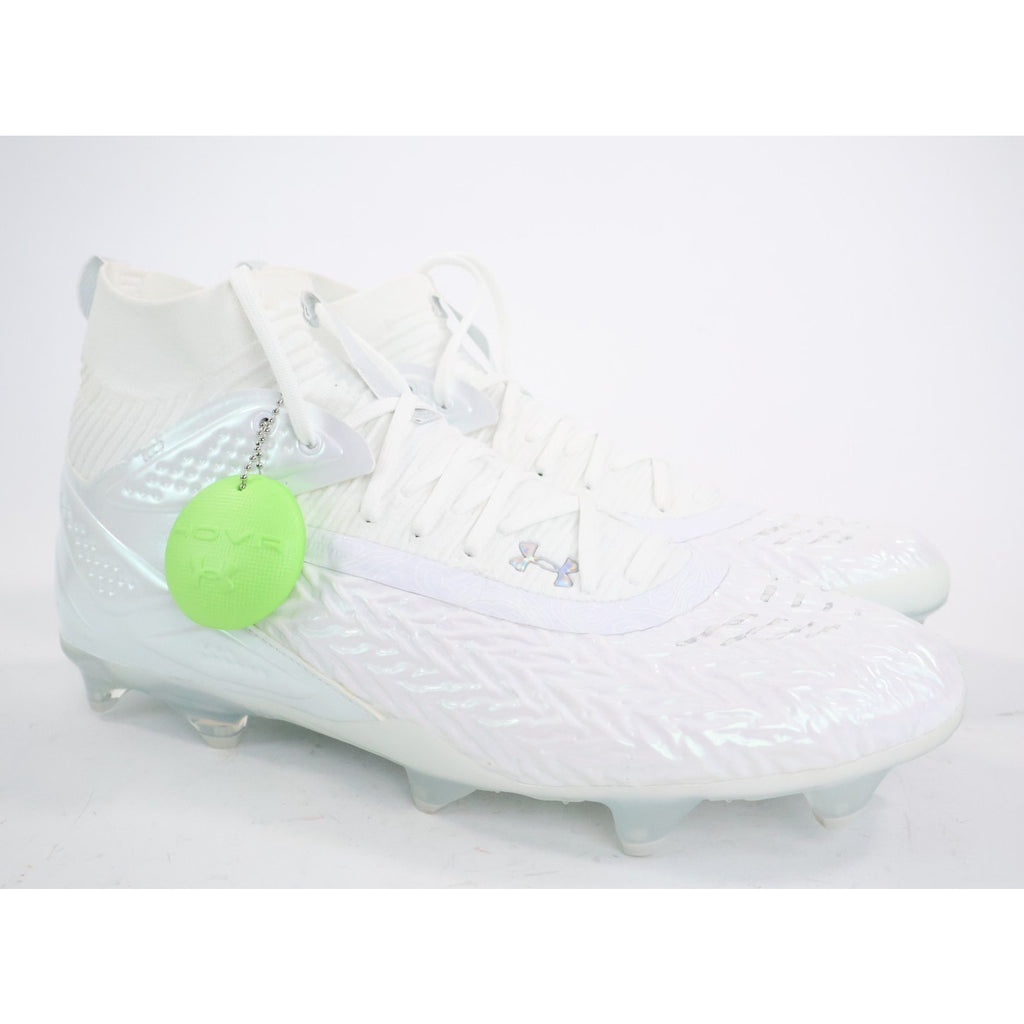 Under Armour UA Yard Mid MT TPU Baseball Cleats 3027836-100 Men's Size 15 NEW