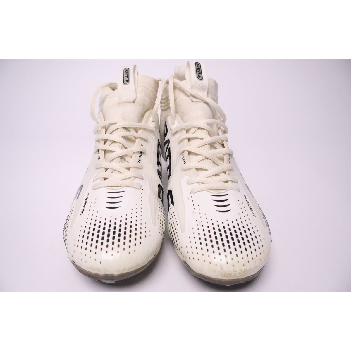 Battle AstroFly Football Cleats Men’s 10 White Black #178