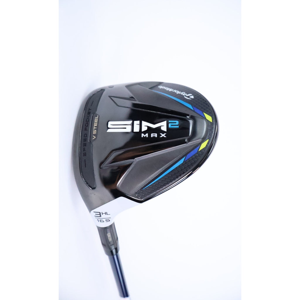TaylorMade Sim 2 Max #3HL Fairway Wood, Fujikura Ventus Blue 5-R Left NEW INV#9