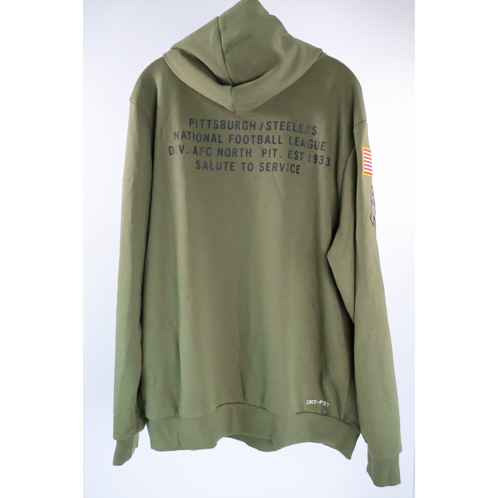 Pittsburgh Steelers Nike 2025 Salute to Service Hoodie Men's X-Large NWT