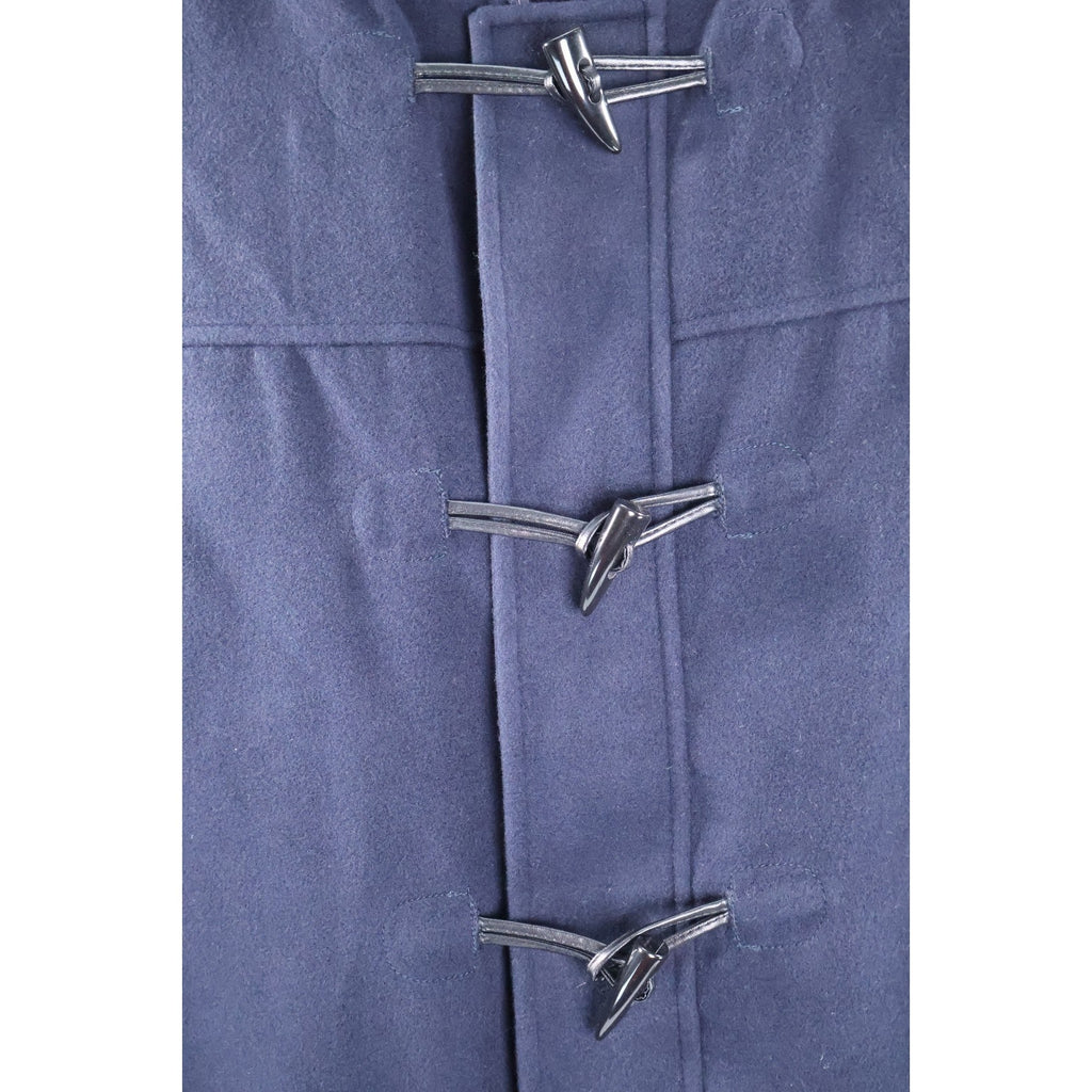 Rothschild Hooded Toggle Coat with Scarf - Navy - Size L 14 NWT