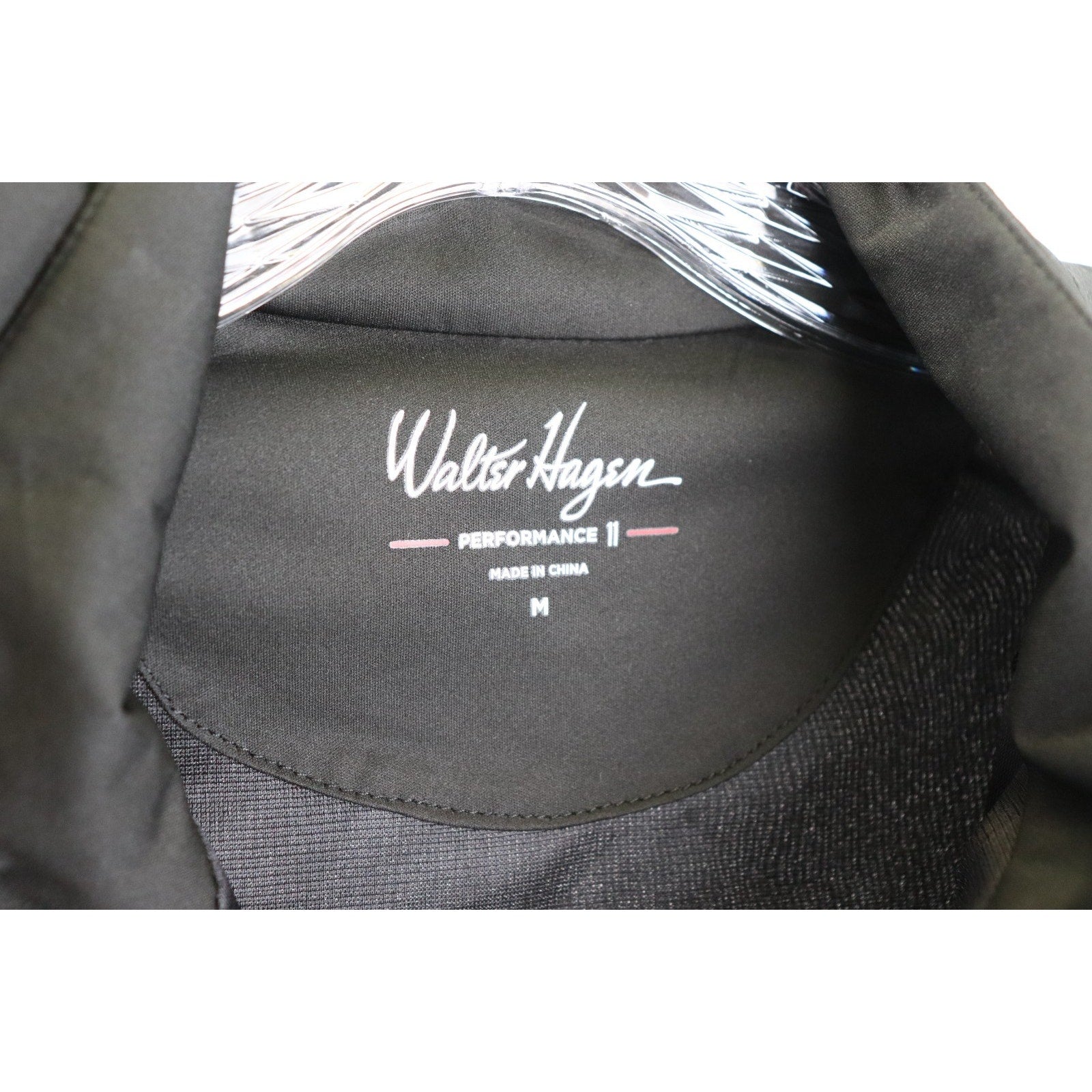New Walter Hagen Golf Jacket Women's M Black P11 Rain Waterproof Windbreaker