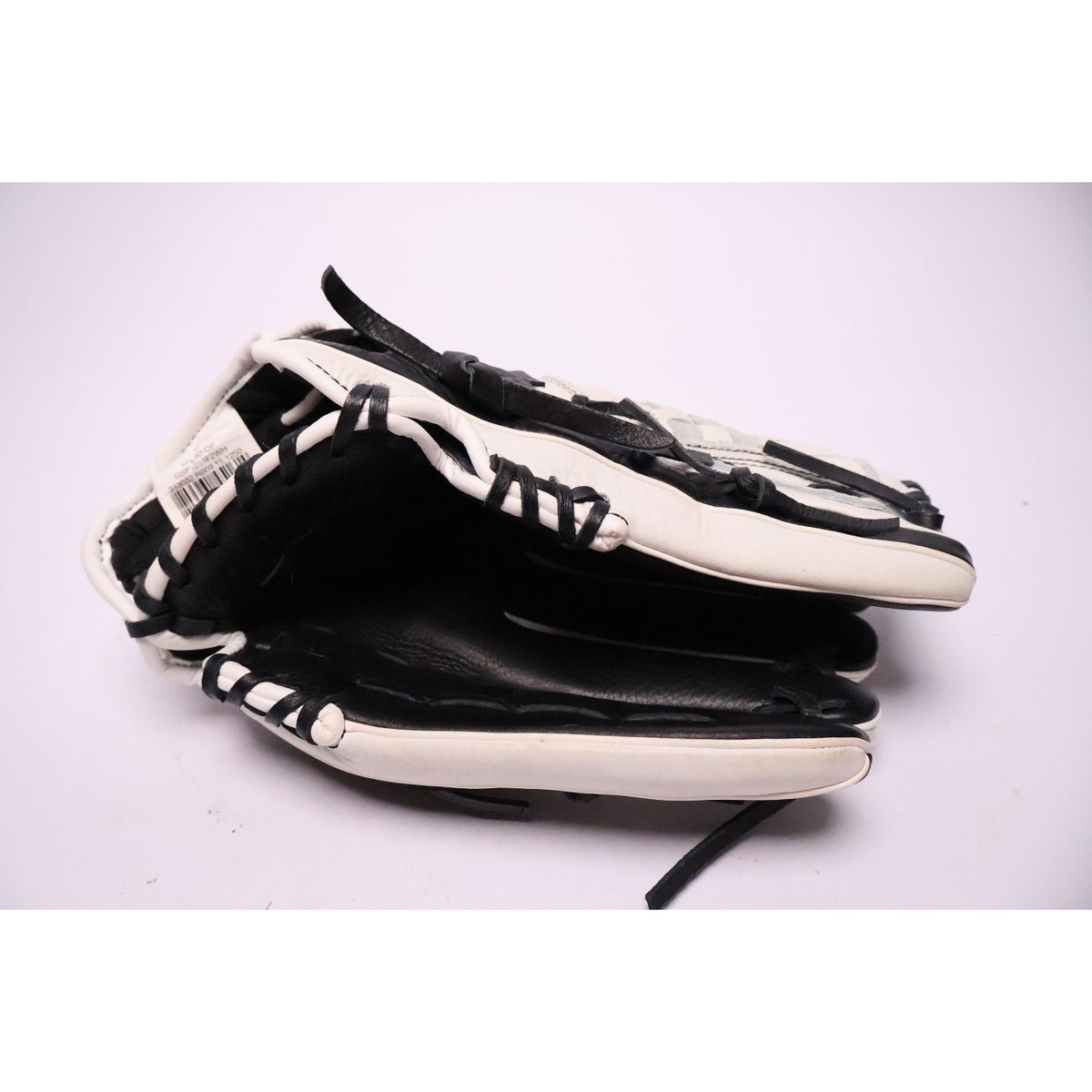 Mizuno 12.5'' Supreme Series Fastpitch Glove - (1251F2WH) - Black/White - RHT
