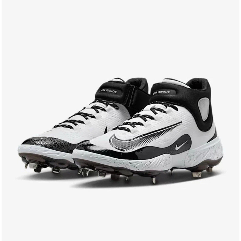 Nike Alpha Huarache Elite 4 Mid- Men’s Size 16 Baseball Cleats FD2744-107 NEW