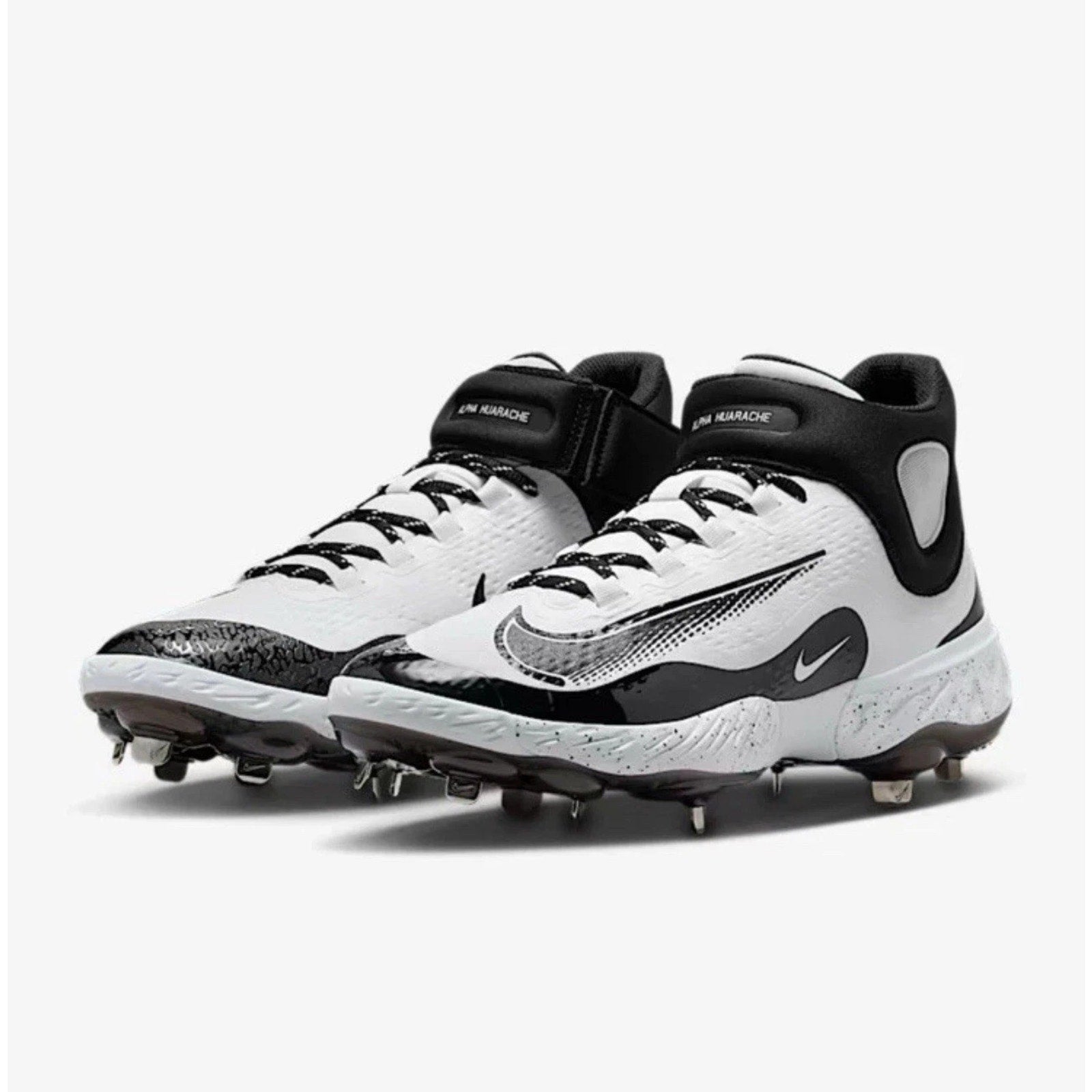 Nike Alpha Huarache Elite 4 Mid- Men’s Size 16 Baseball Cleats FD2744-107 NEW