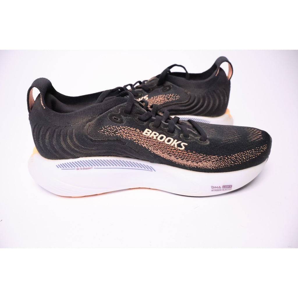 Brooks Adrenaline GTS 25 Women's Shoes Black/Peach/Grap Size 9.5 Medium #185