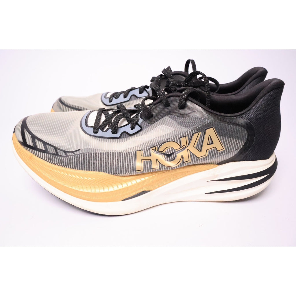 Hoka One One Cielo X1 2.0 Men's Size 13 Black Gold Running Shoe Sneakers #190