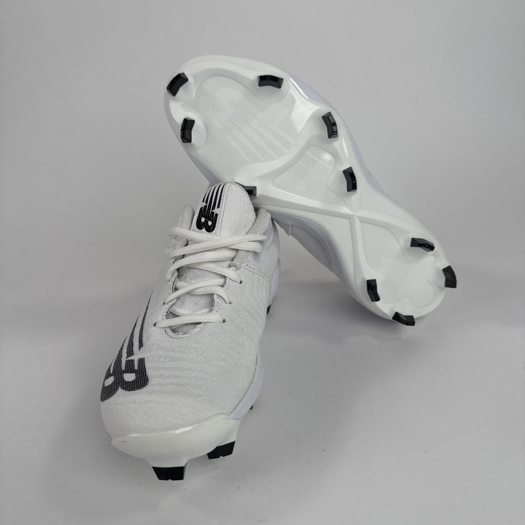 New Balance White FuelCell ,Molded Cleats Men's 7, Baseball Shoes PL4040W6
