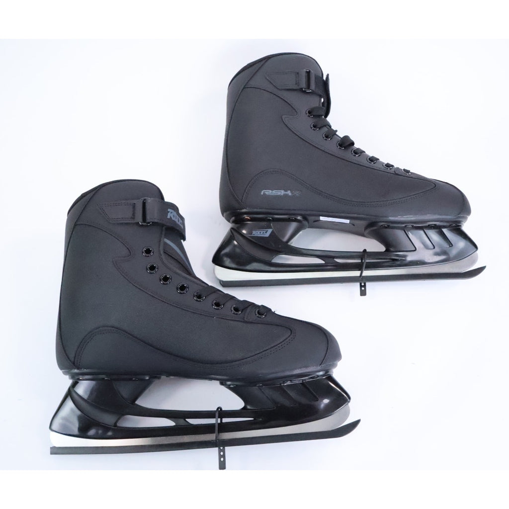 Roces RSK 2 Mens Ice Skates Hockey Style Black Size 11 Unisex Size 13 Women New