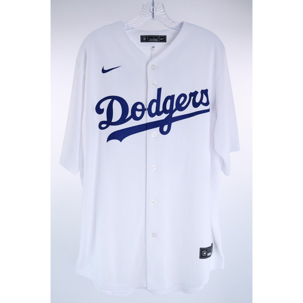 Shohei Ohtani #17 LA Dodgers Stitched Nike Home White Jersey Men's L NWOT Read 8