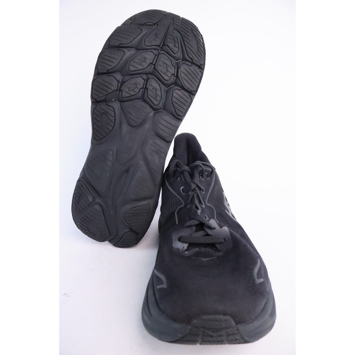 Hoka One One Clifton 10 Men's Running Shoes Size 10D Black #148