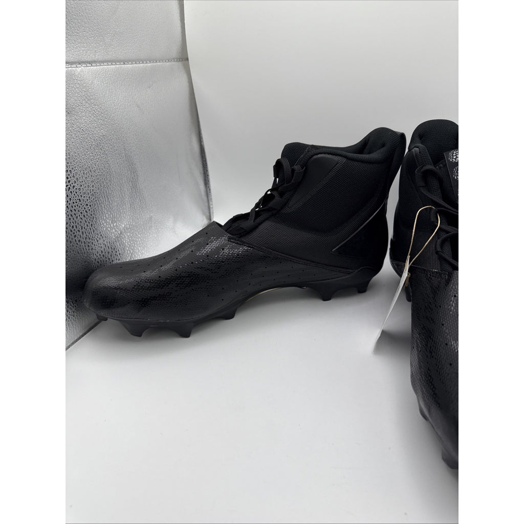 Adidas Adizero Chaos Linemen Mens Football Cleats Shoe Black Size 13 NWOB