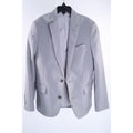 Calvin Klein Big Boys Grey Slim Fit Stretch Suit Jacket, Size 10 $110