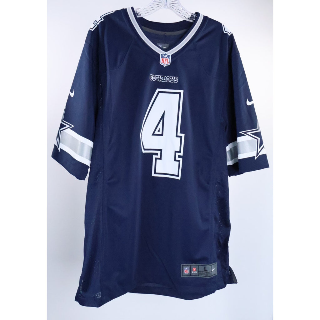 Nike Dallas Cowboys Dak Prescott #4 Men's Large NFL Limited Jersey NWT Read