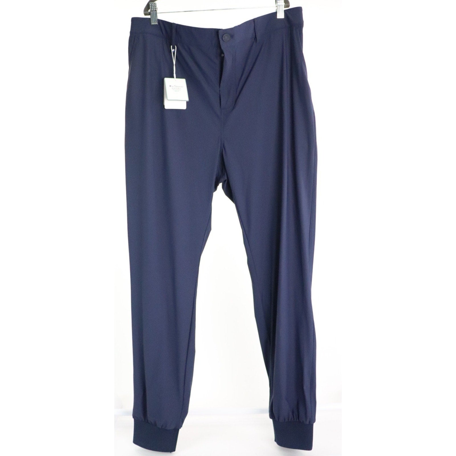 Ben Sherman Sport 4-way Stretch Joggers Navy Performance Golf Pants Mens 36