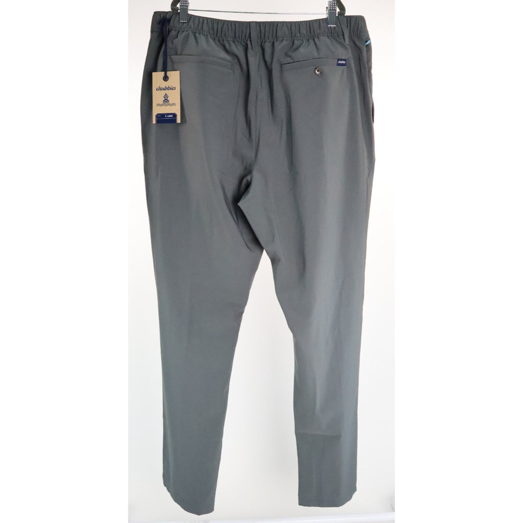Chubbies The Musts Everywear Performance Pants Men's X-Large Gray NWT