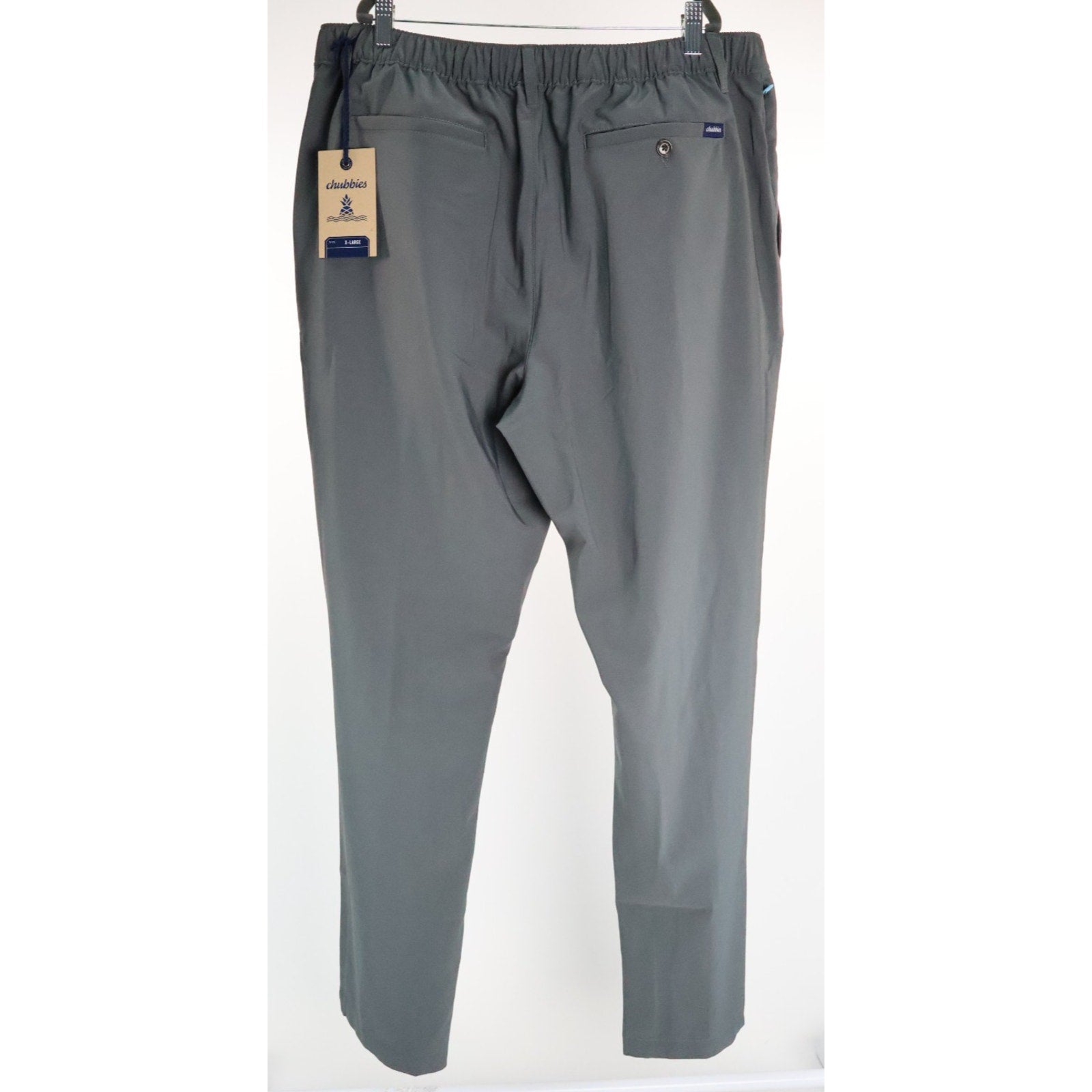 Chubbies The Musts Everywear Performance Pants Men's X-Large Gray NWT