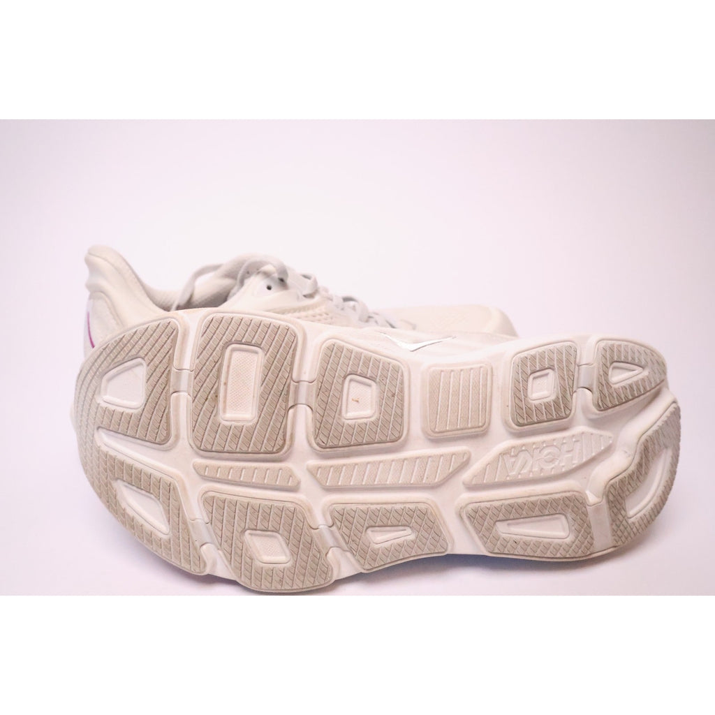 HOKA One One Bondi 9 Wide Light Gray White 1162014 CYWH Women Size 9D #205