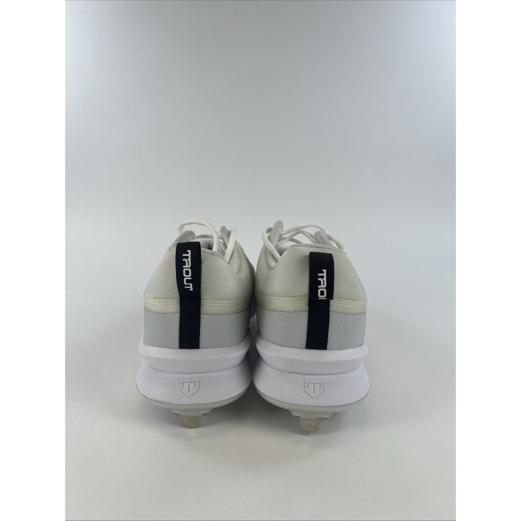 Nike Force Zoom Trout 9 Baseball Cleat - Size: 14 - FB2907 100 - White - NEW !