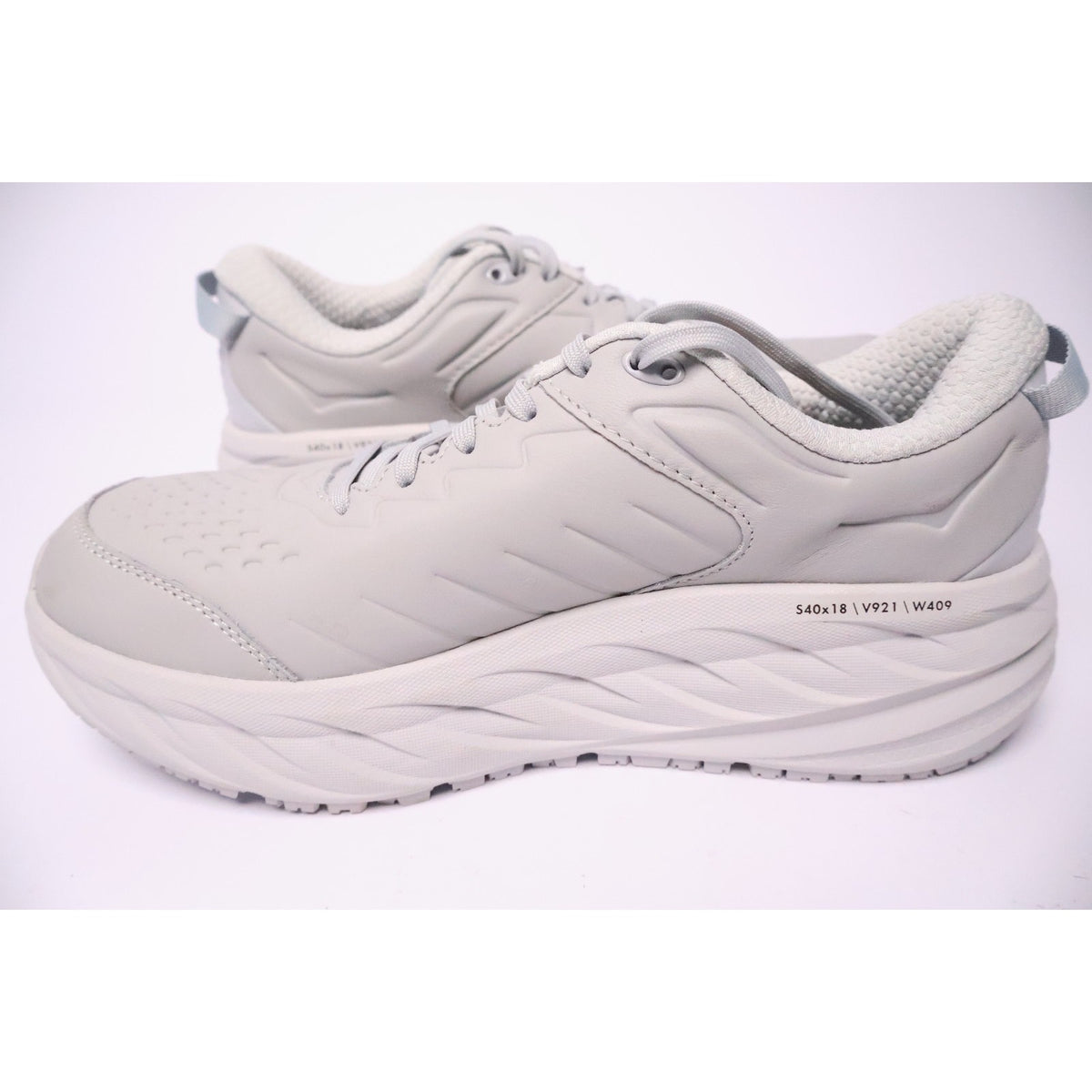 HOKA Bondi SR Wide Men’s Size 10 2E Slip Resistant Sneaker 1129350 HMLR #191