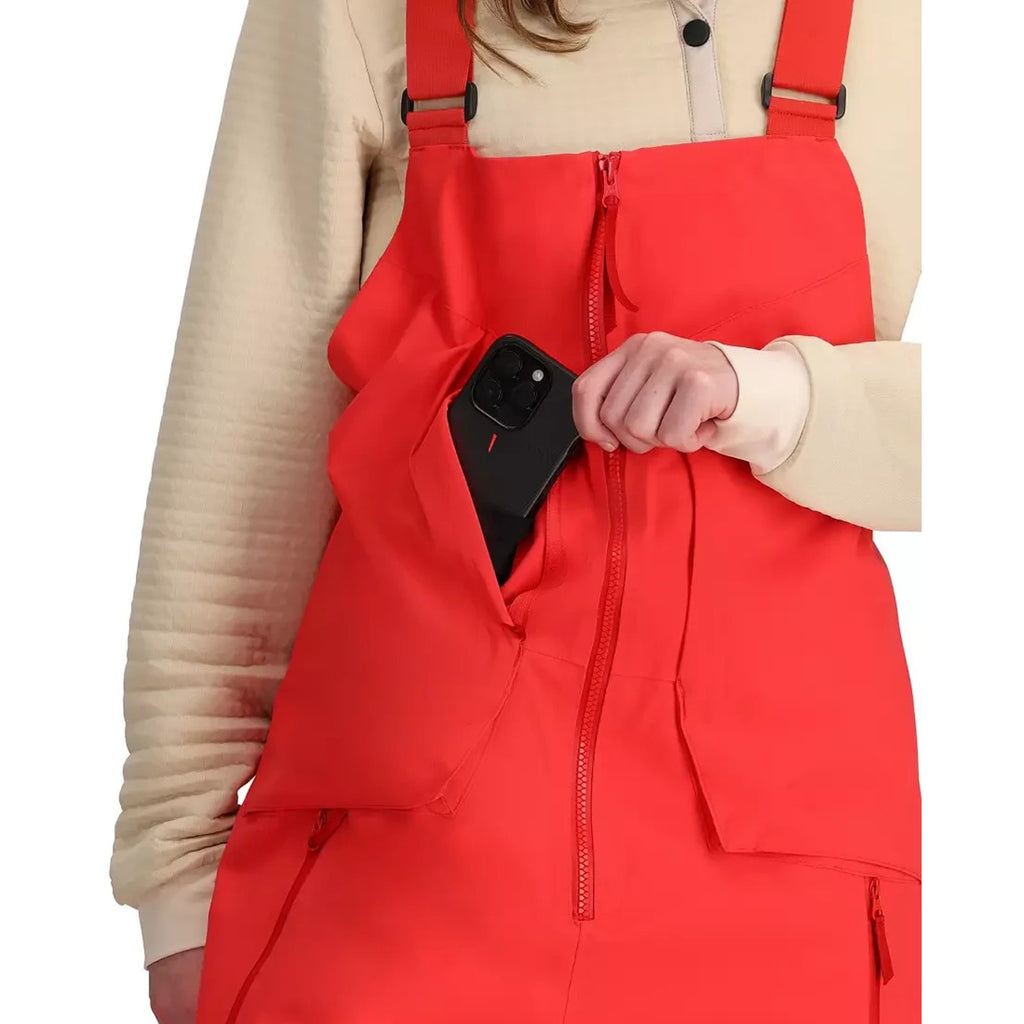 Obermeyer Steibis Snow Bib Recco Cosmo Women’s Medium NWT Read