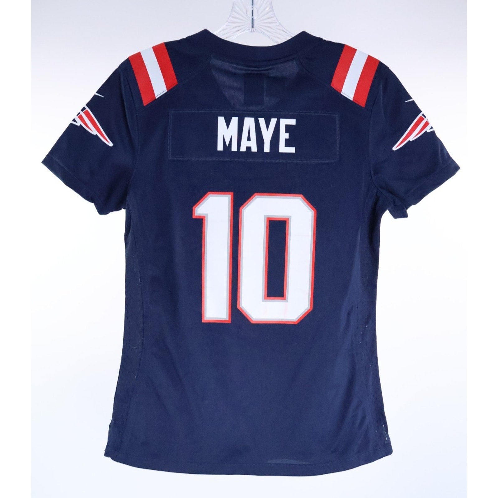 Nike New England Patriots Drake Maye Jersey Women’s Small NEW Read NFL13