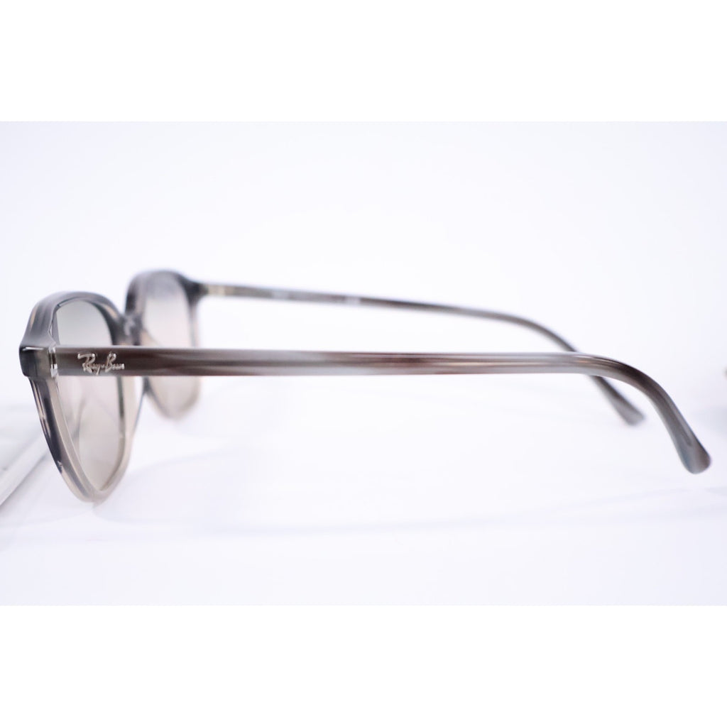 Ray Ban LEONARD Grey Havana GRADIENT Pink Blue Lens Sunglass RB2193 1326/GE Read