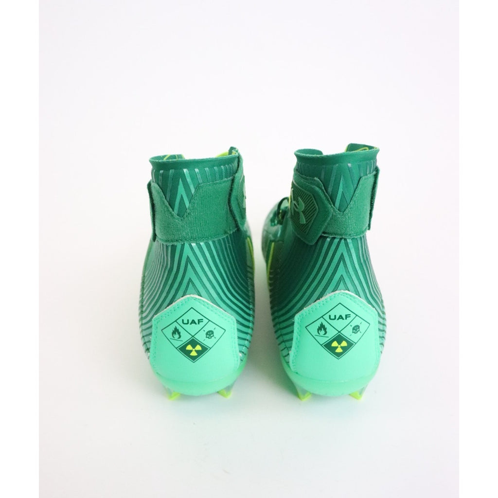 Under Armour Highlight MC Classic Green Football Cleat 3023716-301 Men's Sz 12