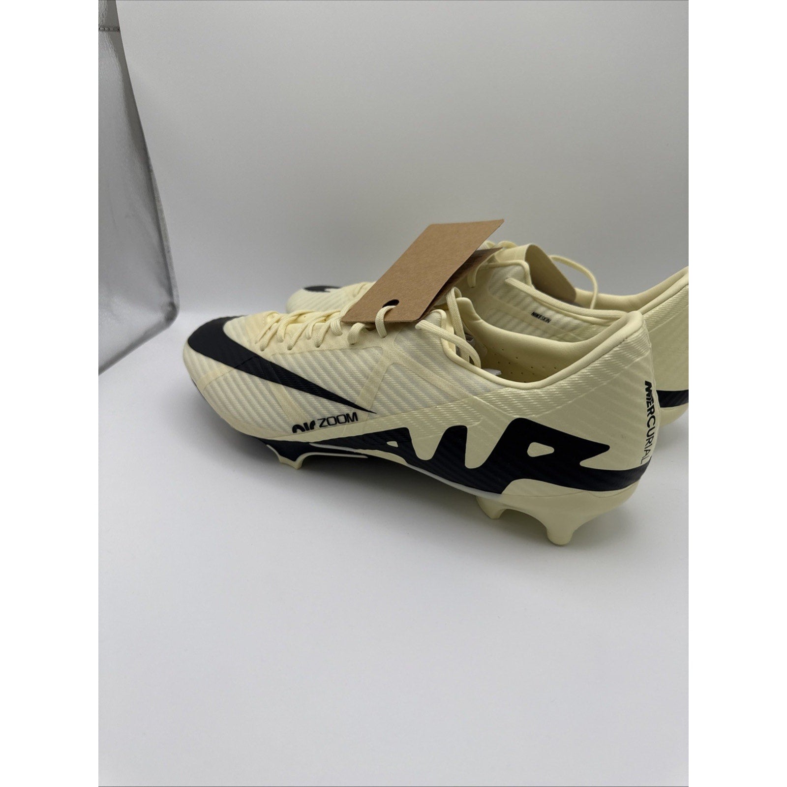 Nike Zoom Mercurial Vapor 15 Academy Mens DJ5631 Lemonade Soccer Cleat Size 5