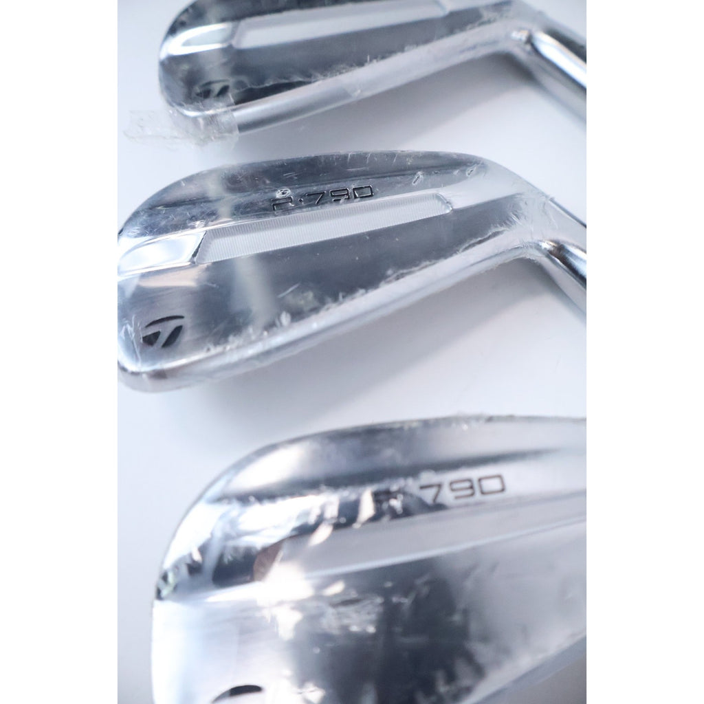 TAYLORMADE P790 IRONS 6 PC SET #4-9, KBS TOUR 90 STL NEW READ