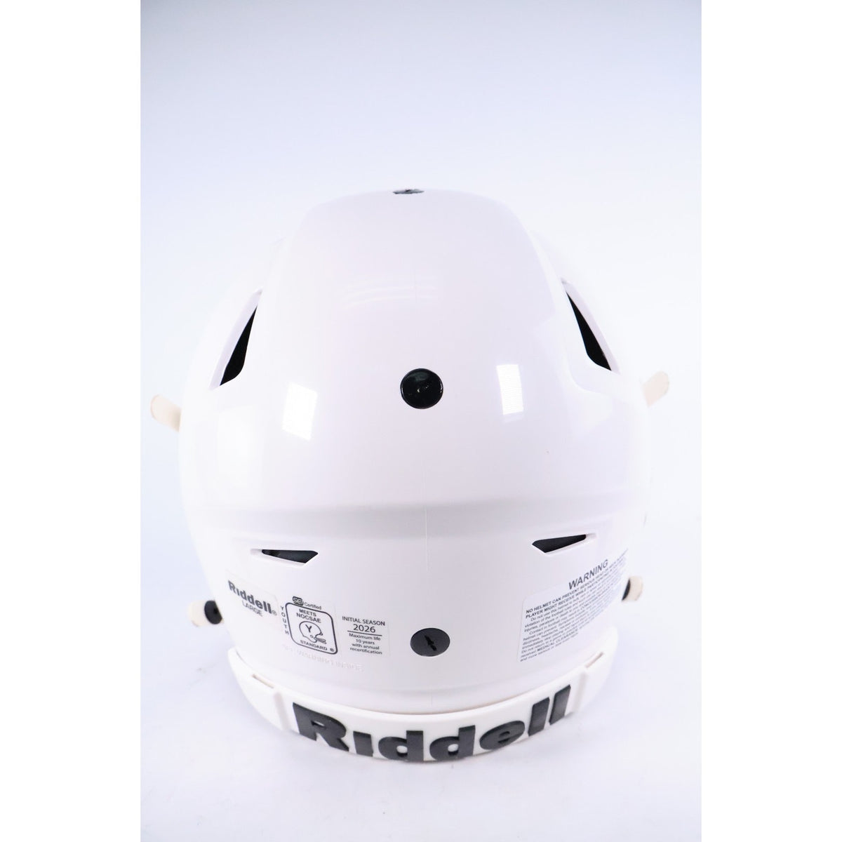 Riddell SpeedFlex ND6 White Youth Football Helmet Size Large 2026 New Read #63