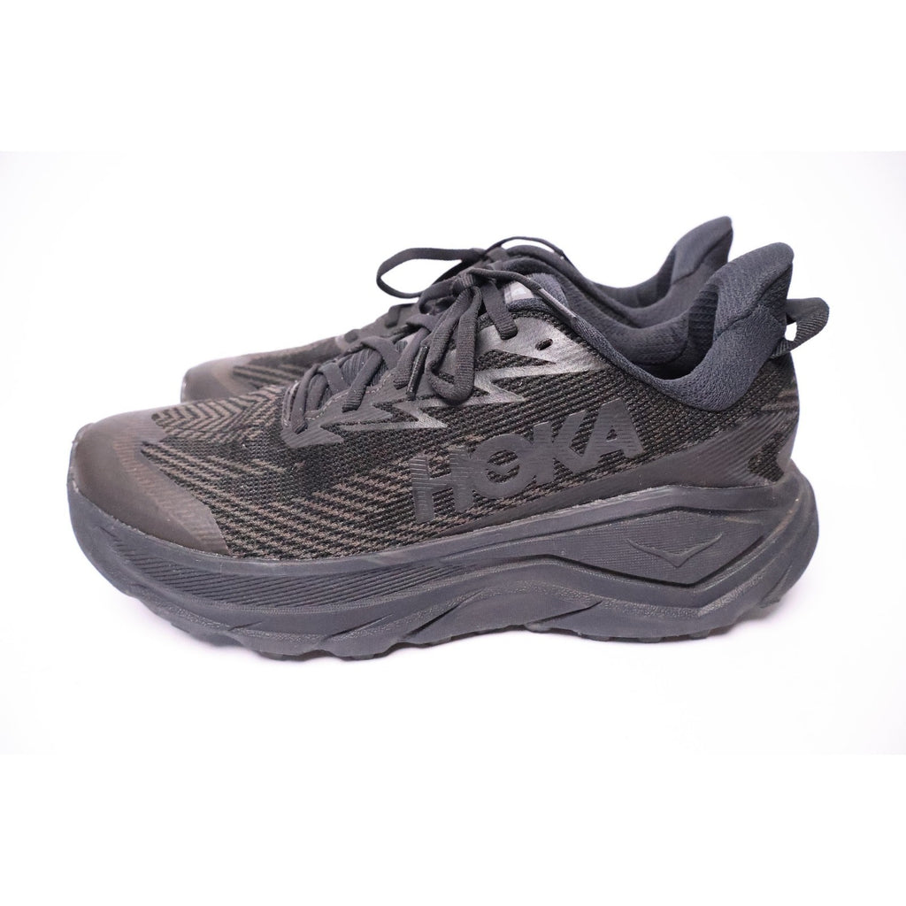 HOKA Challenger 8 GTX GORE-TEX Waterproof Black Carbon Women's Sz 9.5D #202