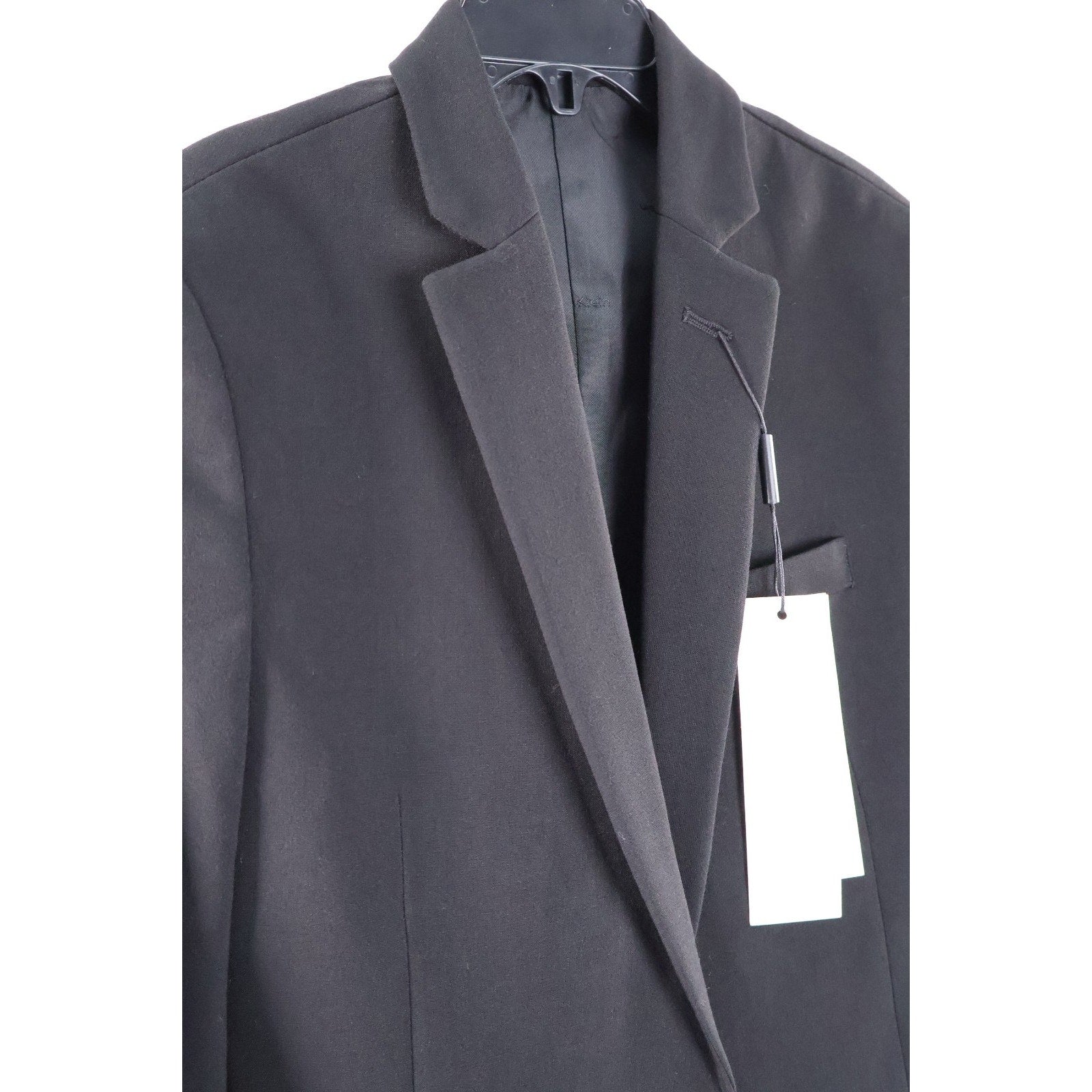Calvin Klein Boy's Infinite Stretch Blazer - Black - Size 10 NWT