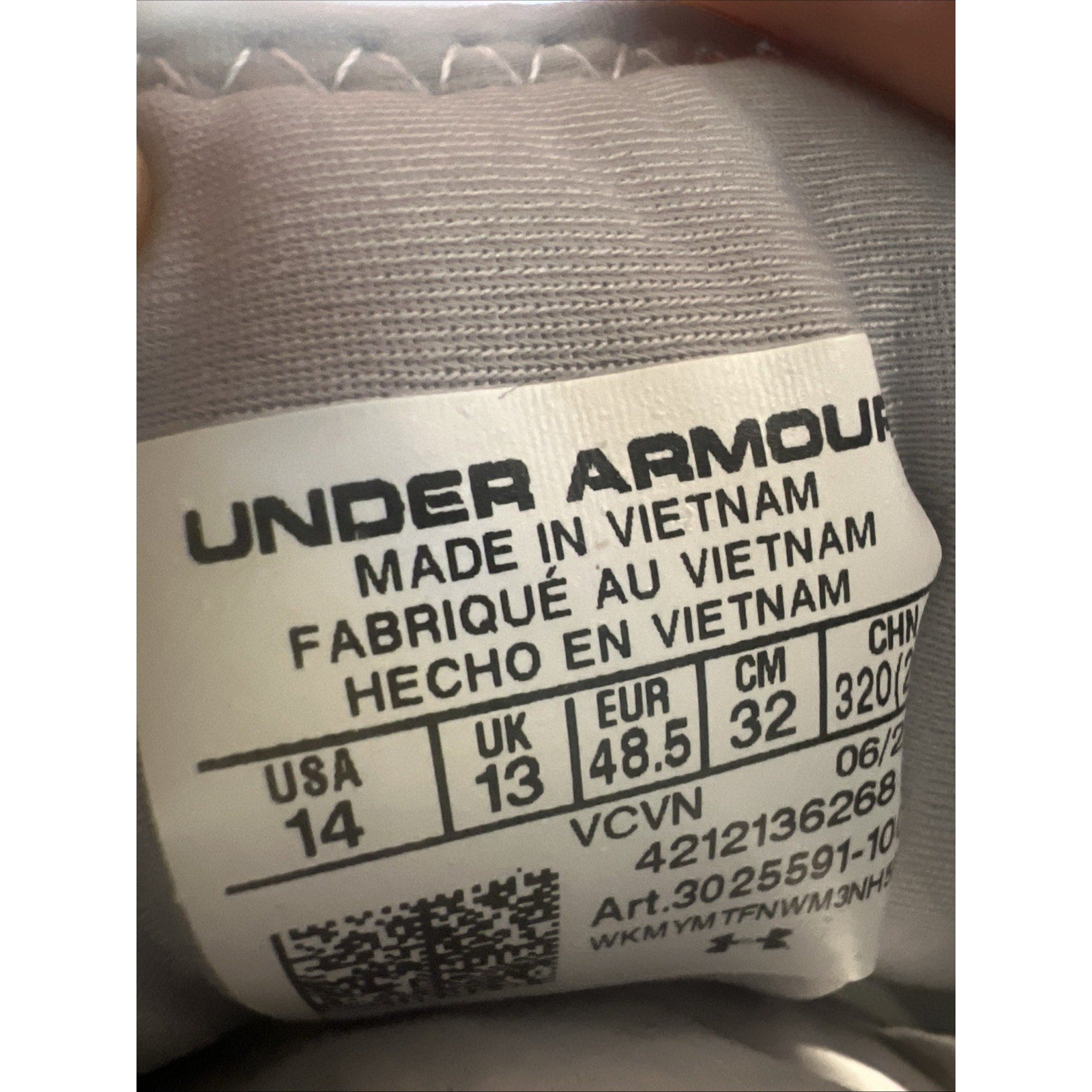 Under Armour Yard Low MT TPU Baseball Cleats Men's 14 3025591-100 NEW Read