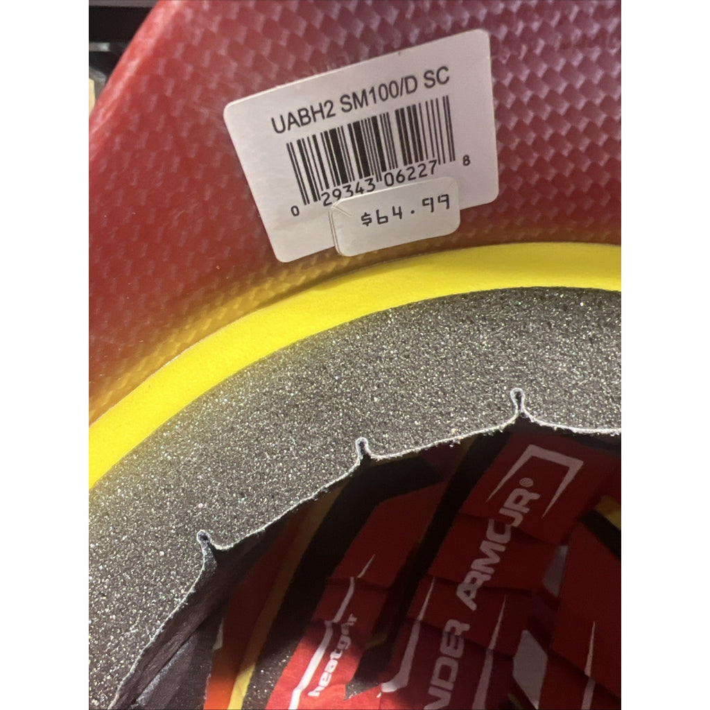Under Armour Converge Adult Batting Helmets 6 1/2 - 7 1/2 Red New Read