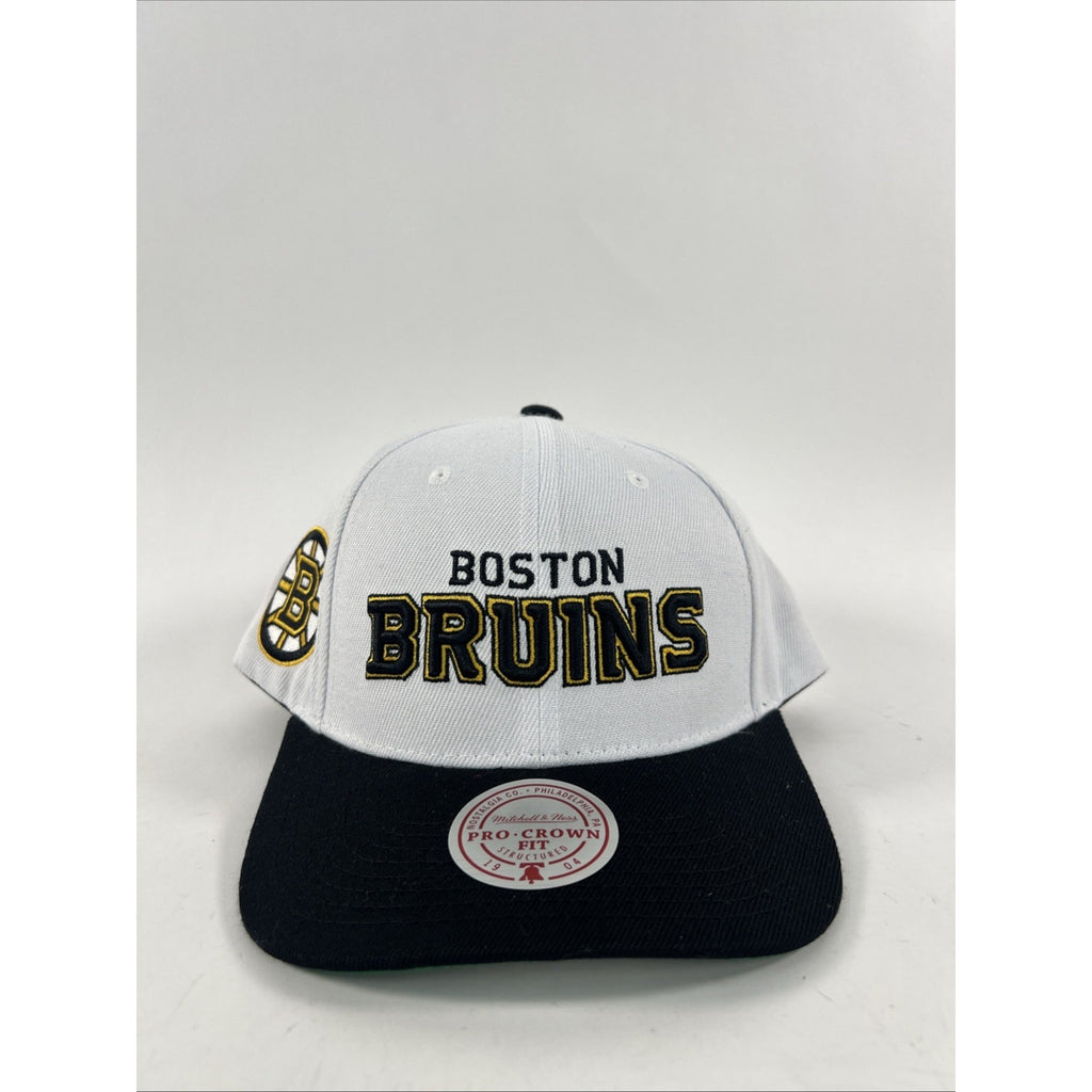 Mitchell And Ness Boston Bruins SnapBack Hat NWT