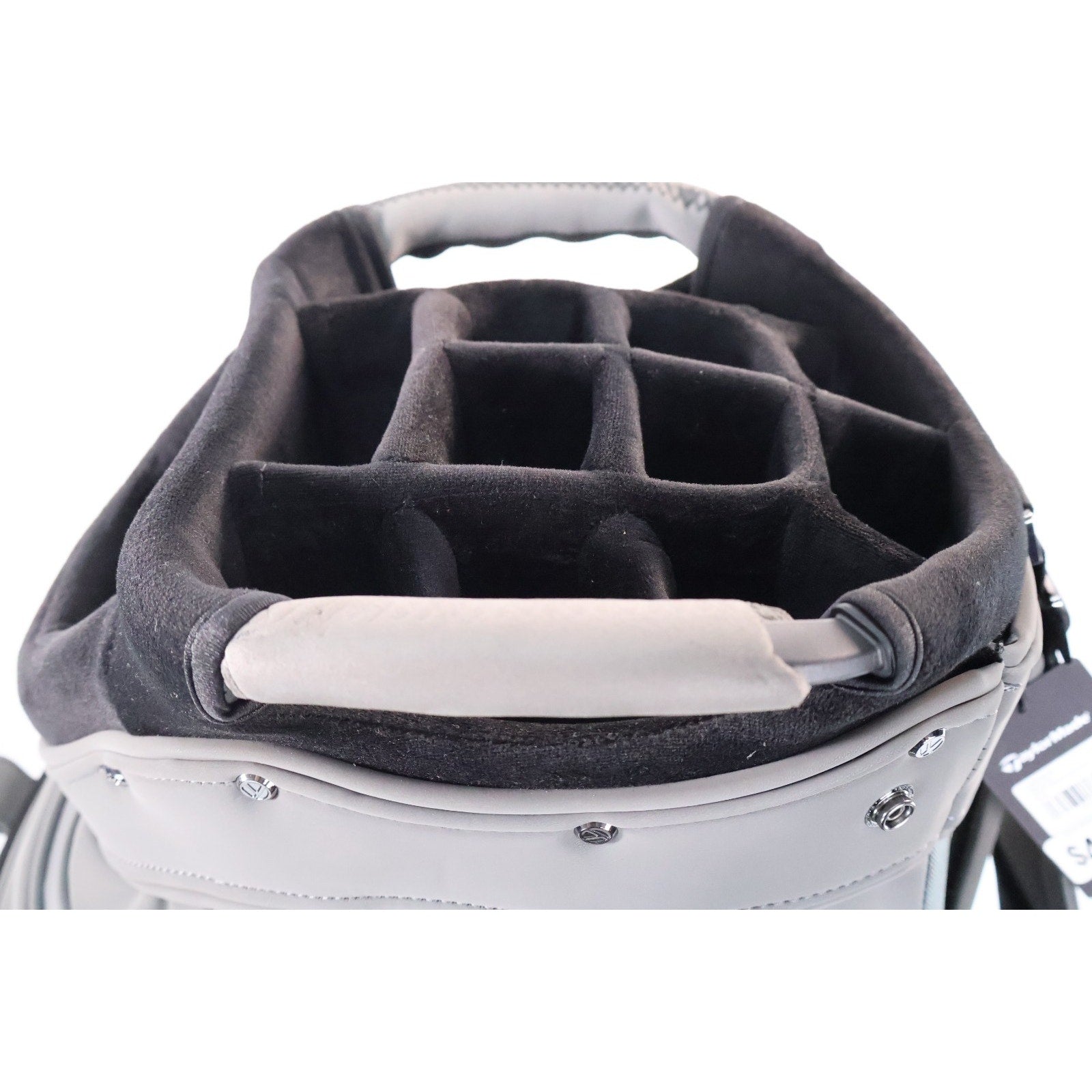 TaylorMade Golf Signature 14-Way Cart Bag Grey New Read