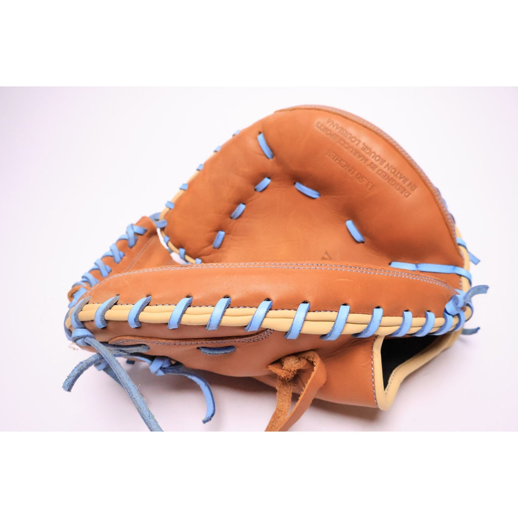 Marucci 33.5” M Type Oxbow Series Catchers Glove-RHT-Tan/Blue- READ