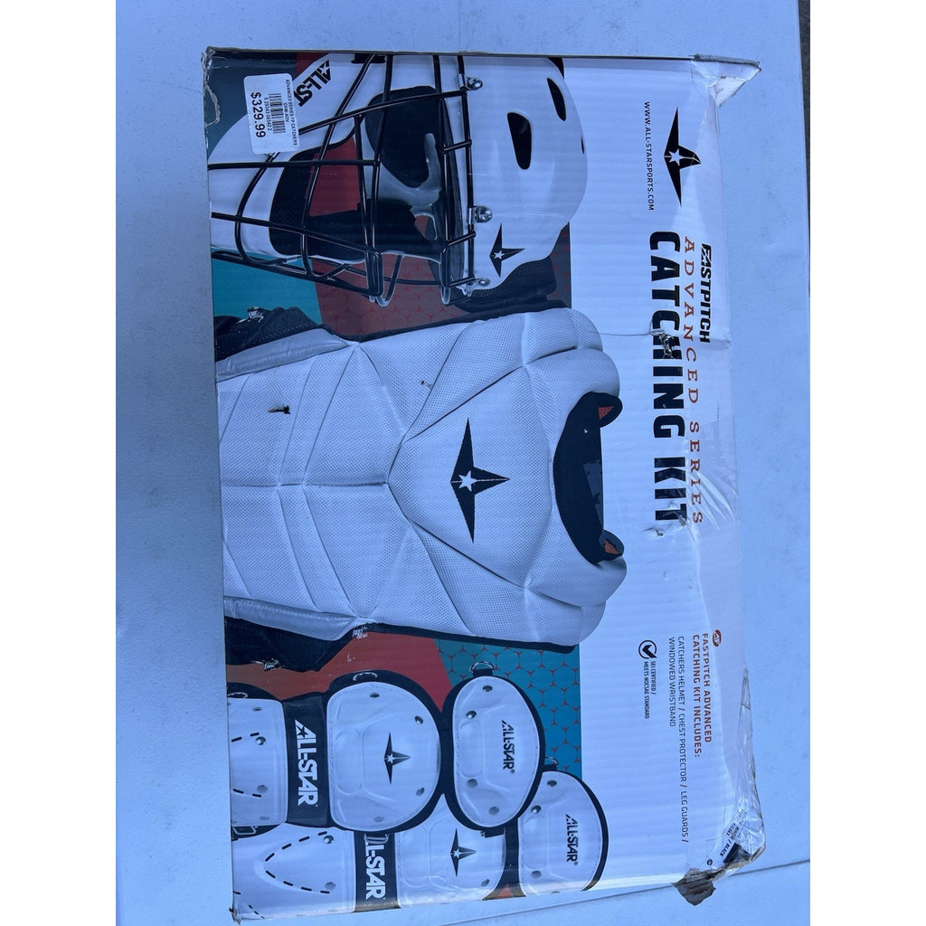 All-Star Fastpitch Advanced Series Softball Catching Kit Size Medium NEW Read