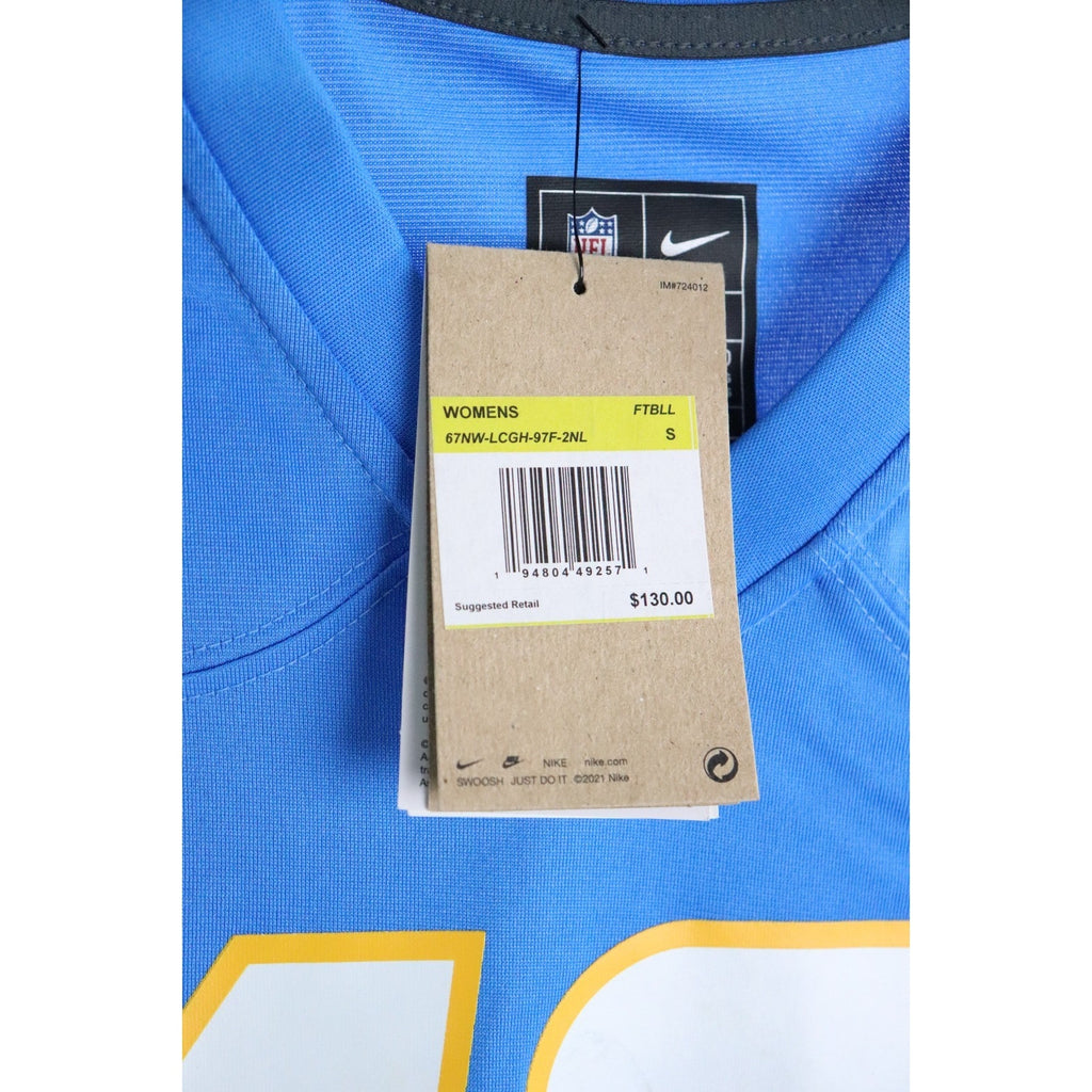 Nike NFL Los Angeles Chargers / Justin Herbert #10 Jersey / Women's S / New Read
